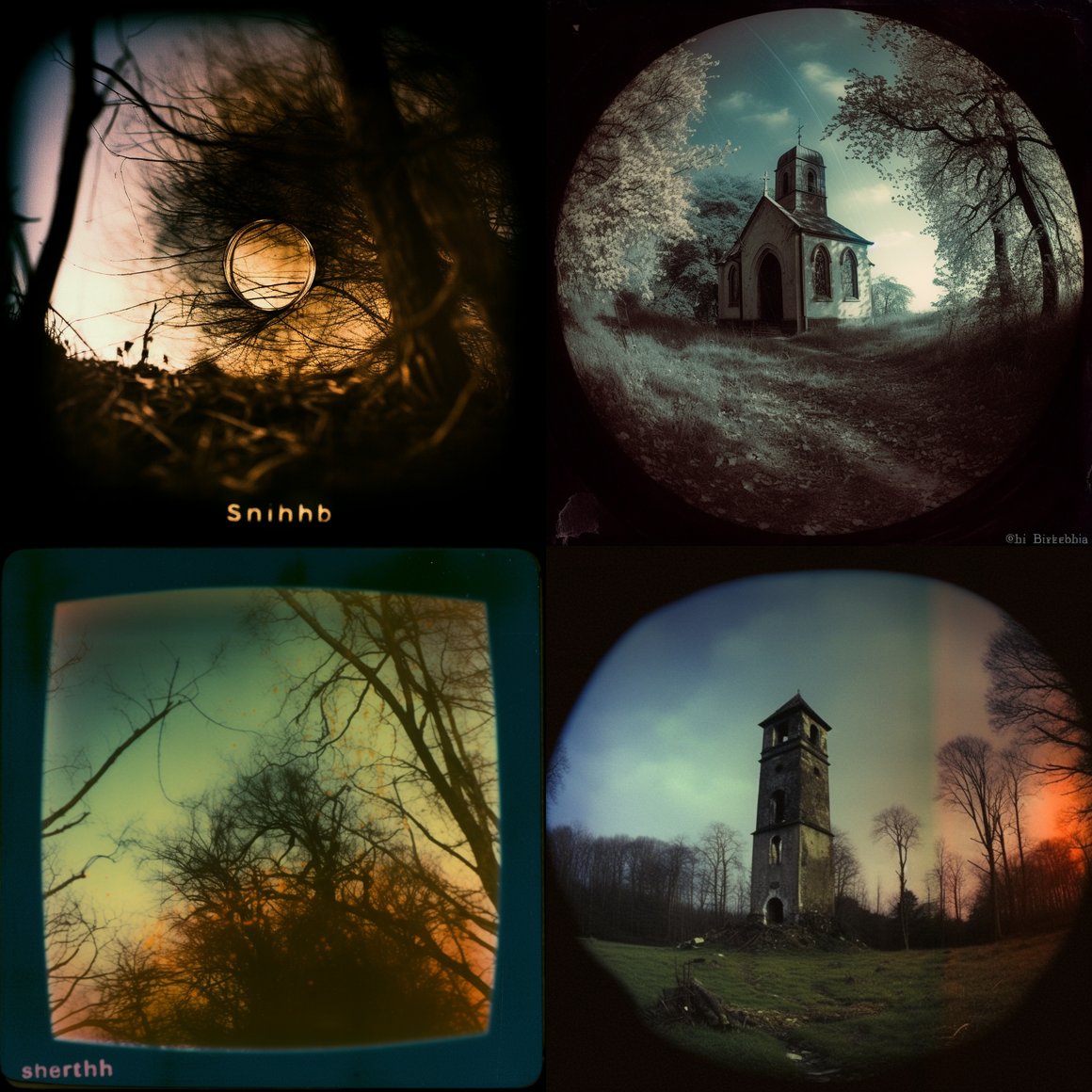 A Surrealistic Journey through 70's Pinhole Imagery