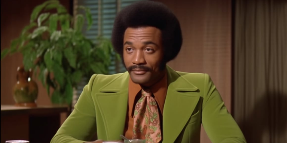 Retro TV Comedy Reverend Ike Snapshot