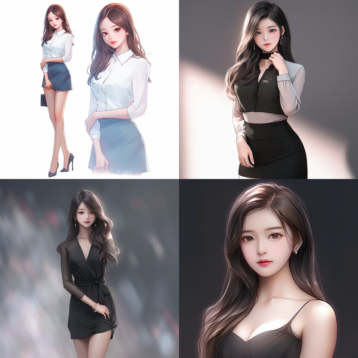 Revealing Grace: A Photographic Study of Korean Beauty