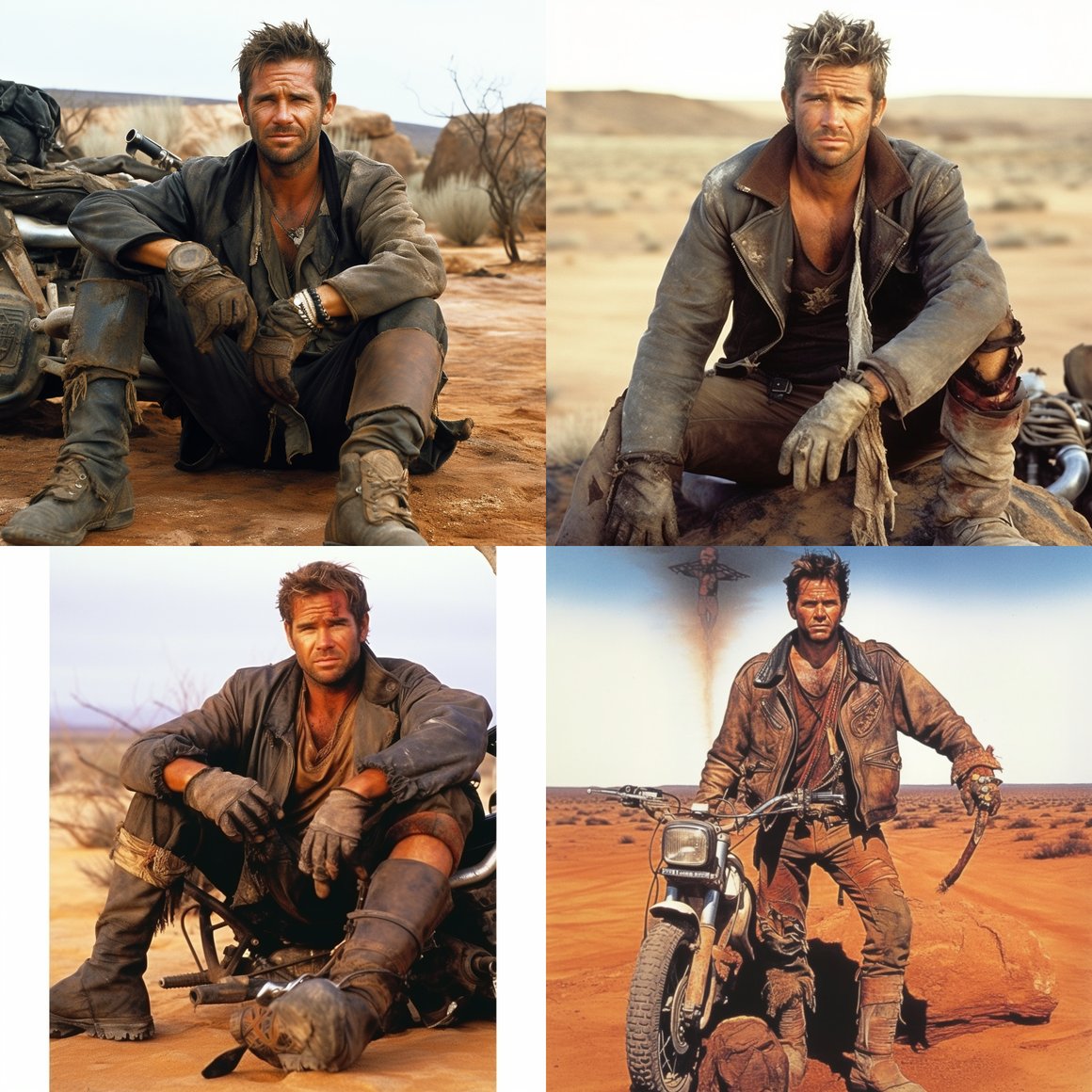 Desolate Outback: A Journey with Mad Max