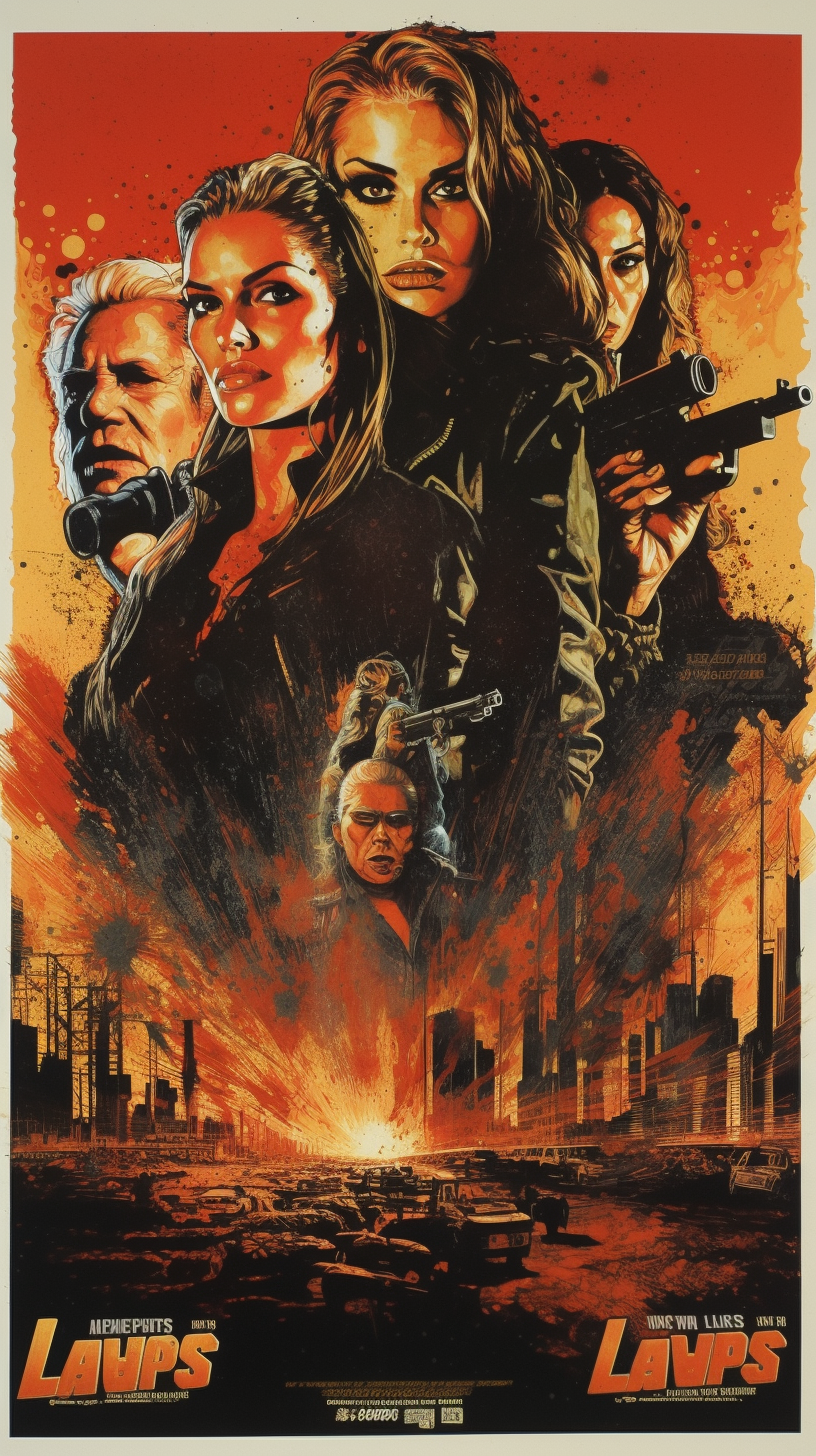 Retro L.A. Femme Fatale Sci-fi Mayhem