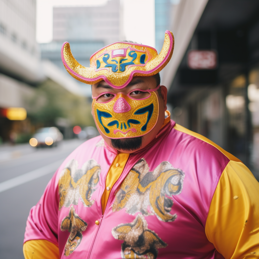 A Technicolor Journey of a Plus-Size Japanese Artist