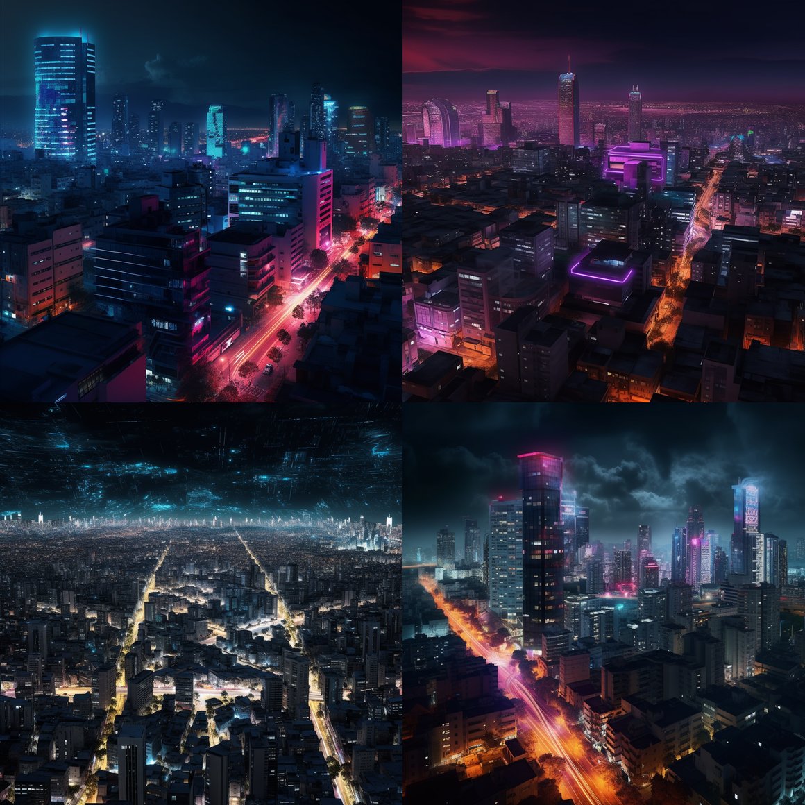 Neo Tel Aviv: A Mid-Journey Cybernetic Reality