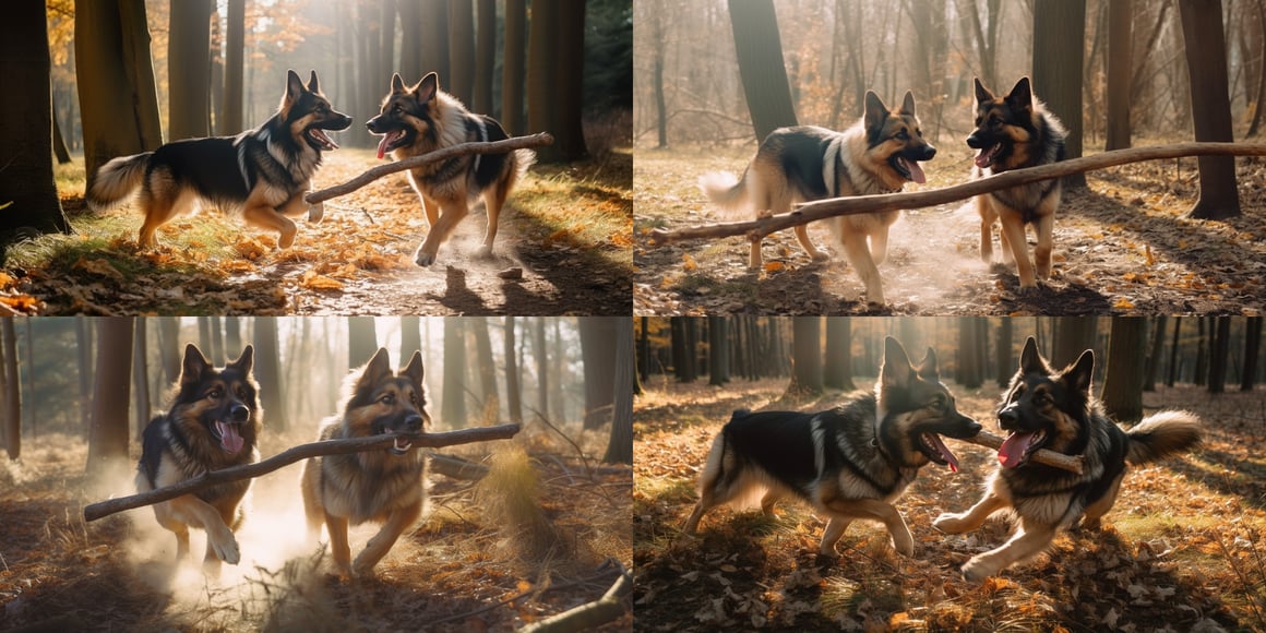 A Tale of Two German Shepherds