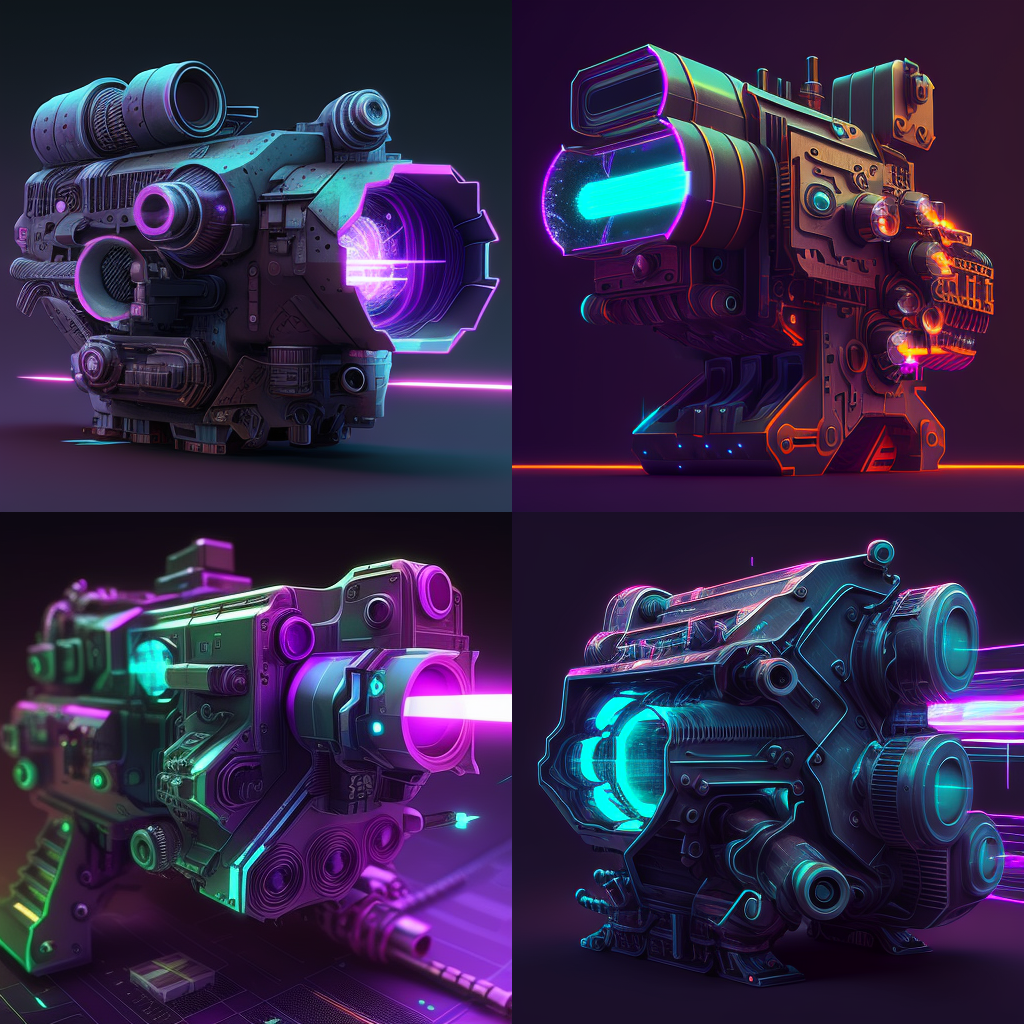 Cyberpunk Odyssey: Midway Through the Laser Cannon Quest