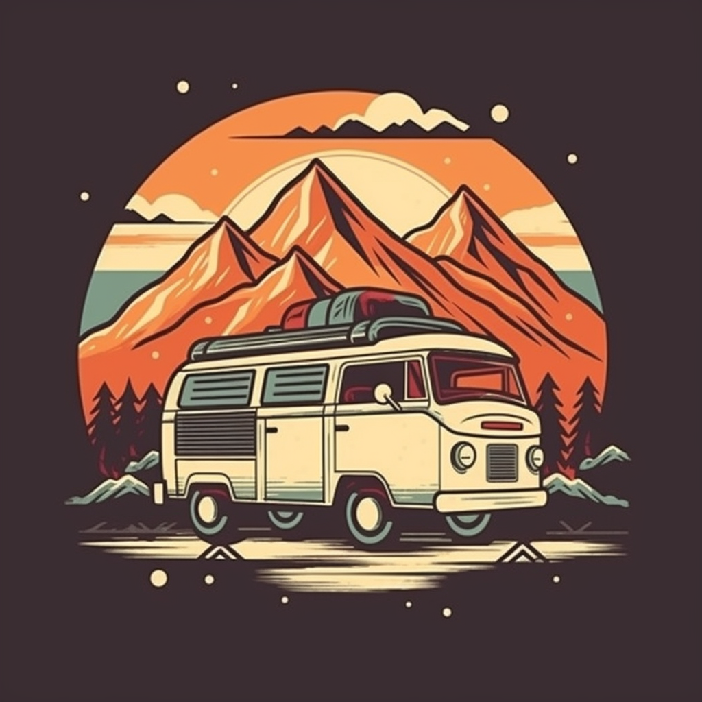 Retro Adventure: Mid-Journey ATV Camping