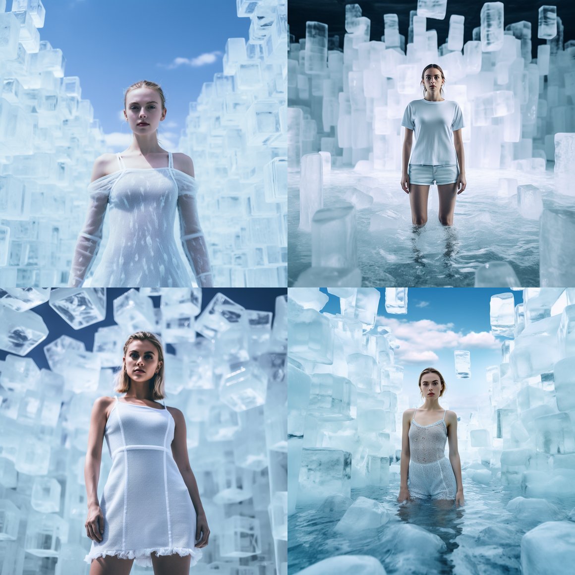 Chilled Elegance - A Masterpiece in Commercial Photography