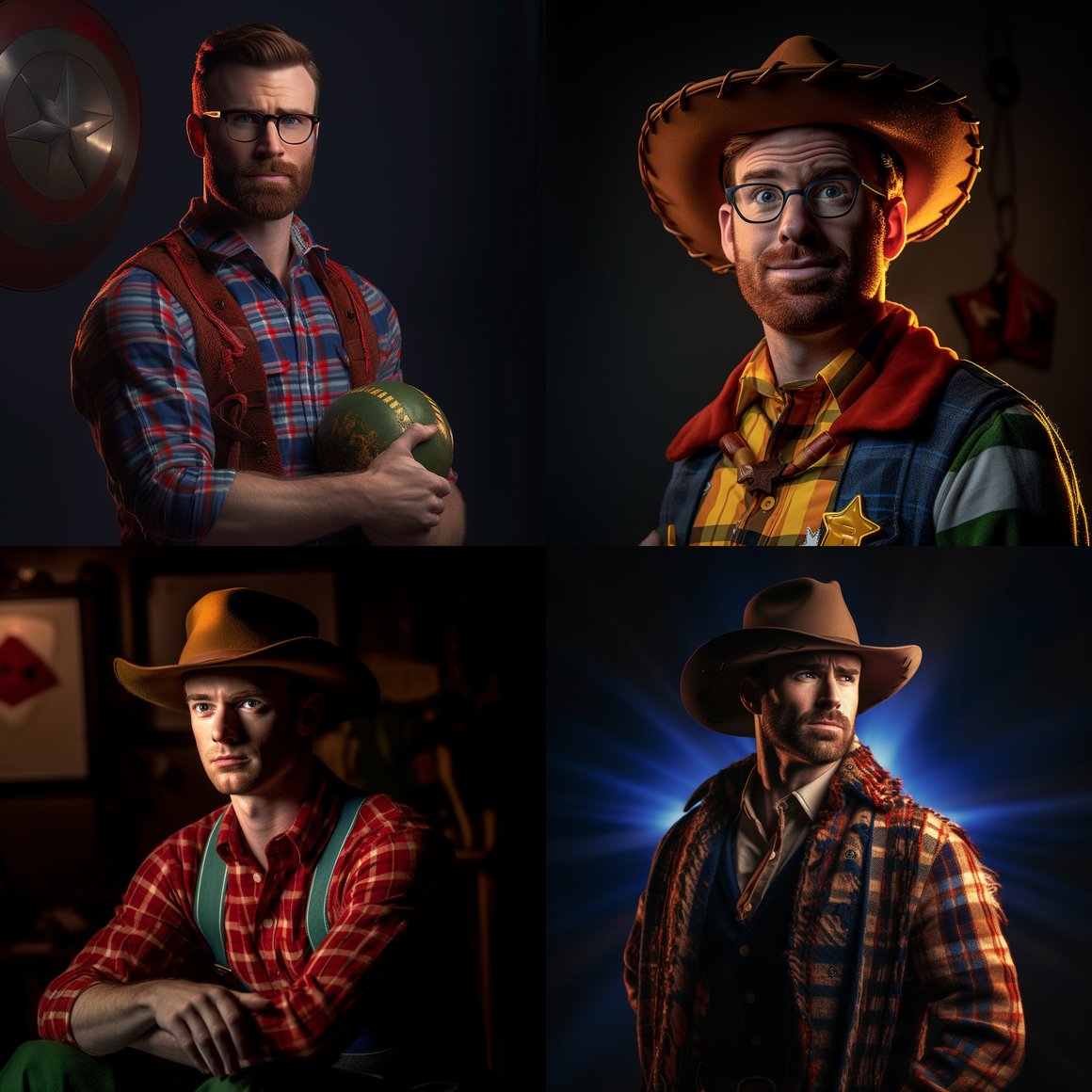 Chris Evans Transforms into Woody for Toy Story-Inspired Photoshoot - Snapshot Preview