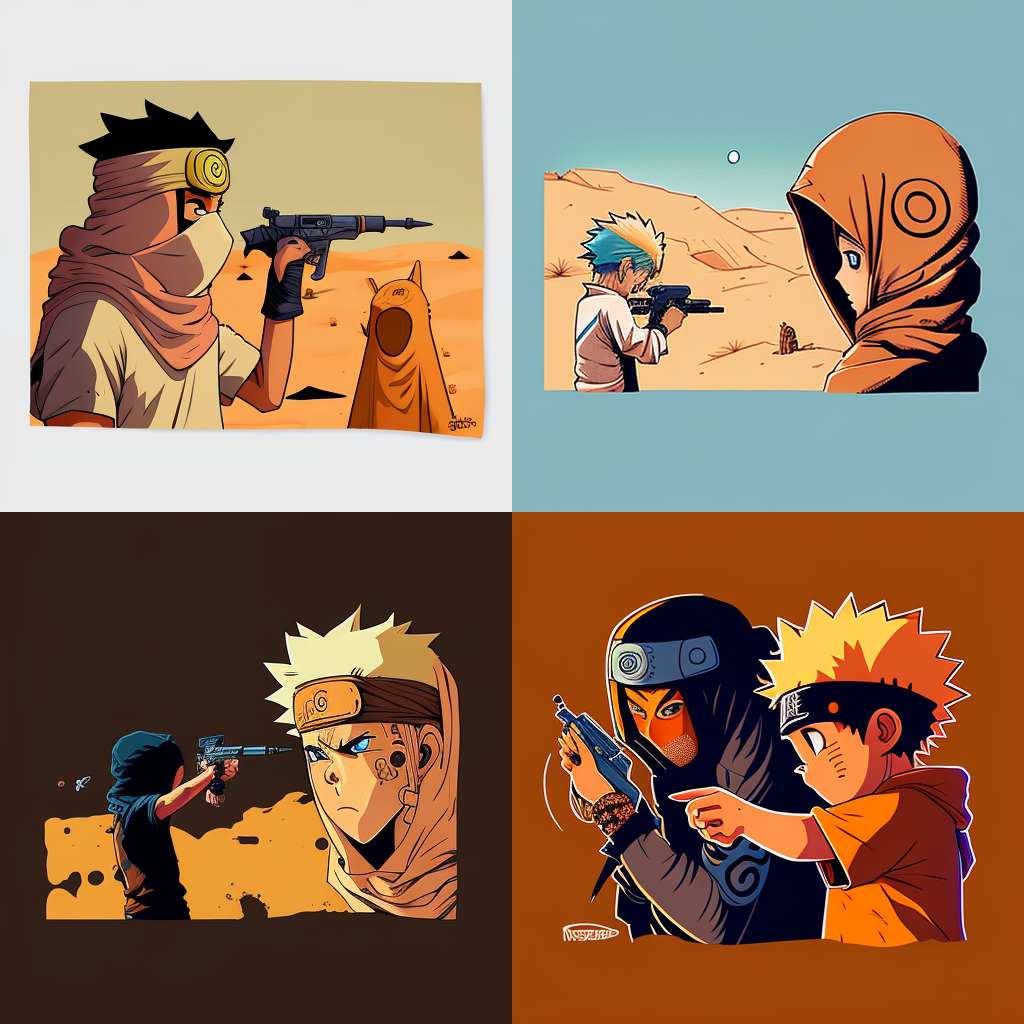 Desperation: Naruto in the Crosshairs