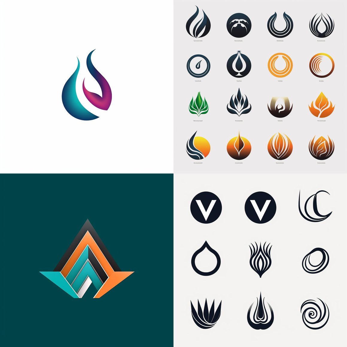 Designing the VisionWealth Corporate Logo