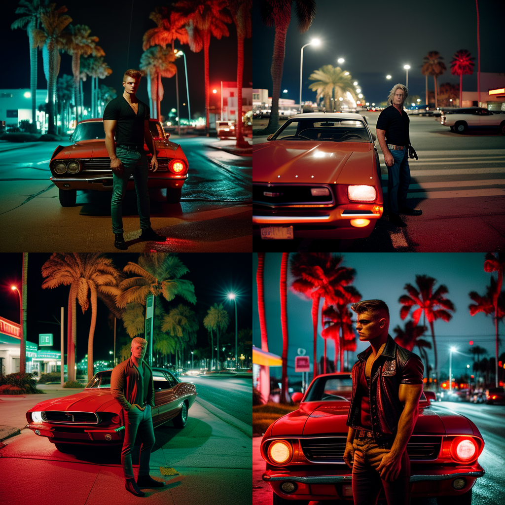 Neon Mirage: An Urban Odyssey