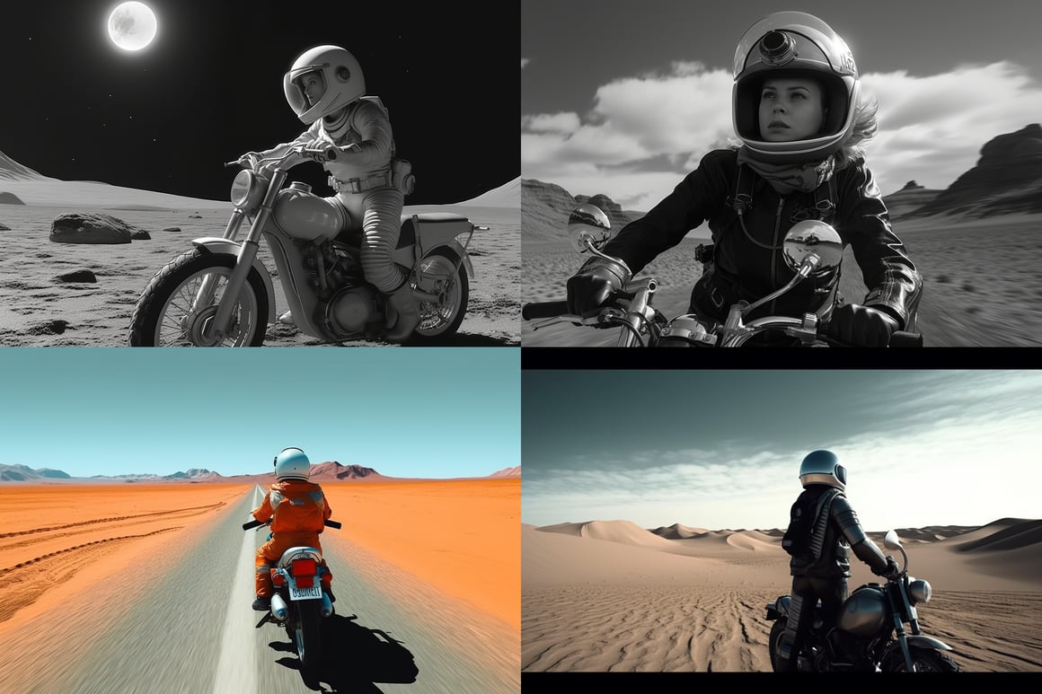 Retro-Futuristic Space Odyssey: A Cinematic Journey