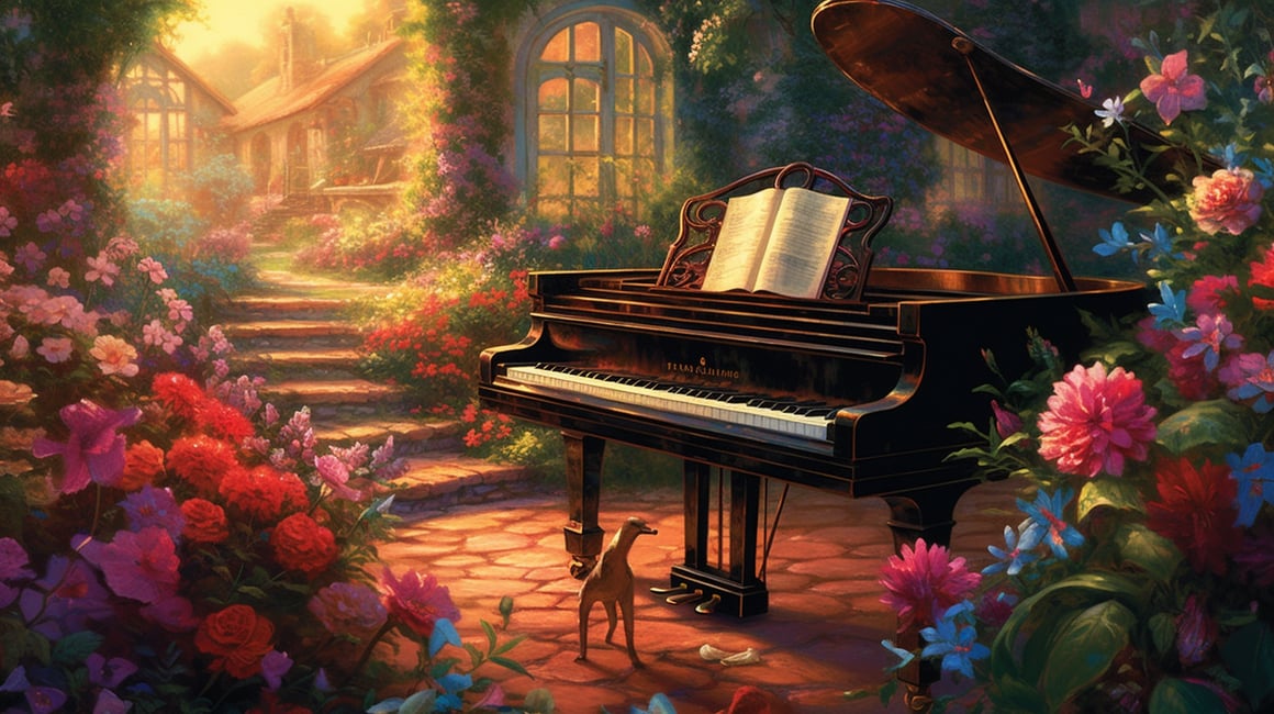 Harmonic Symphony in Nature's Garden