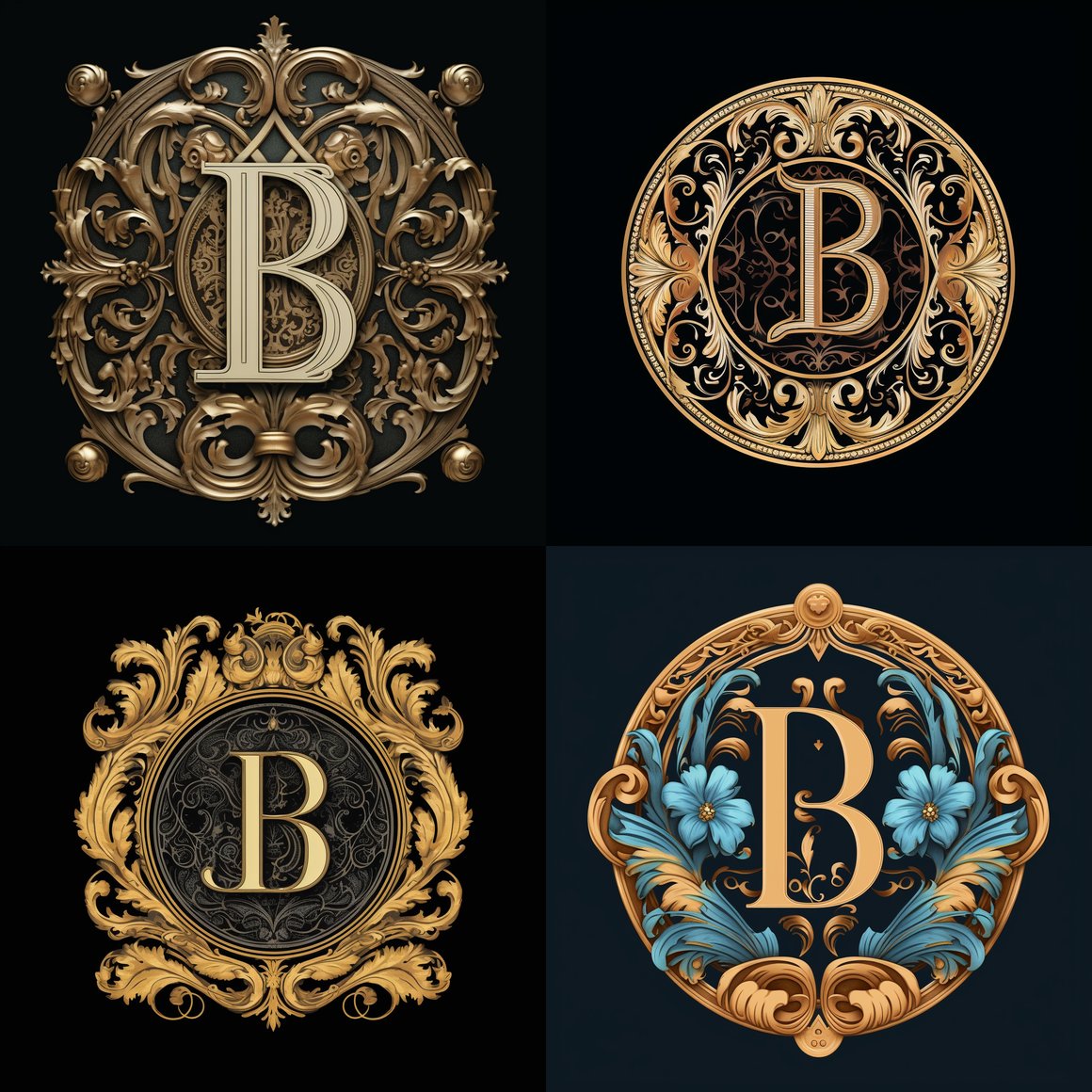 Classic Mid-Point: Crafting Timeless LB Monogram