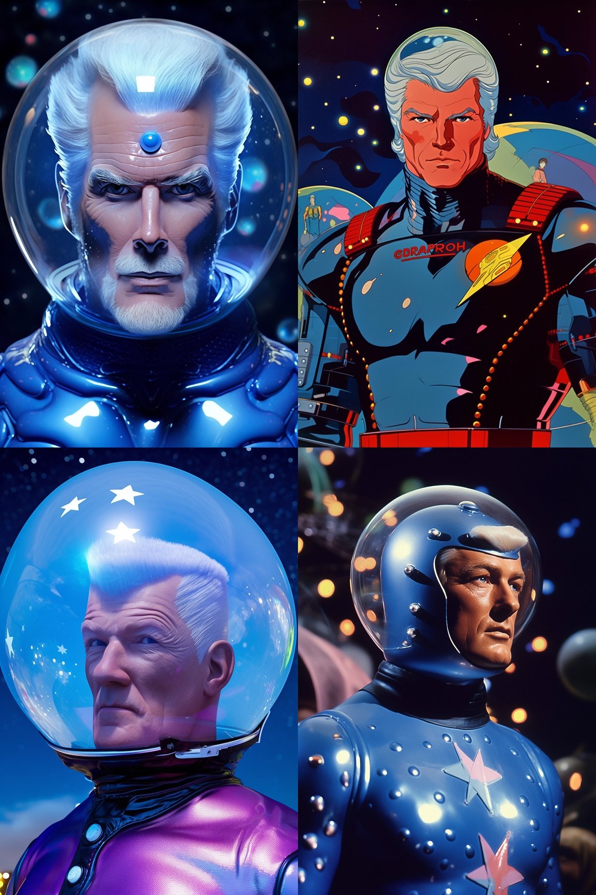 Retro Sci-Fi Adventure: Flash Gordon's Interstellar Voyage