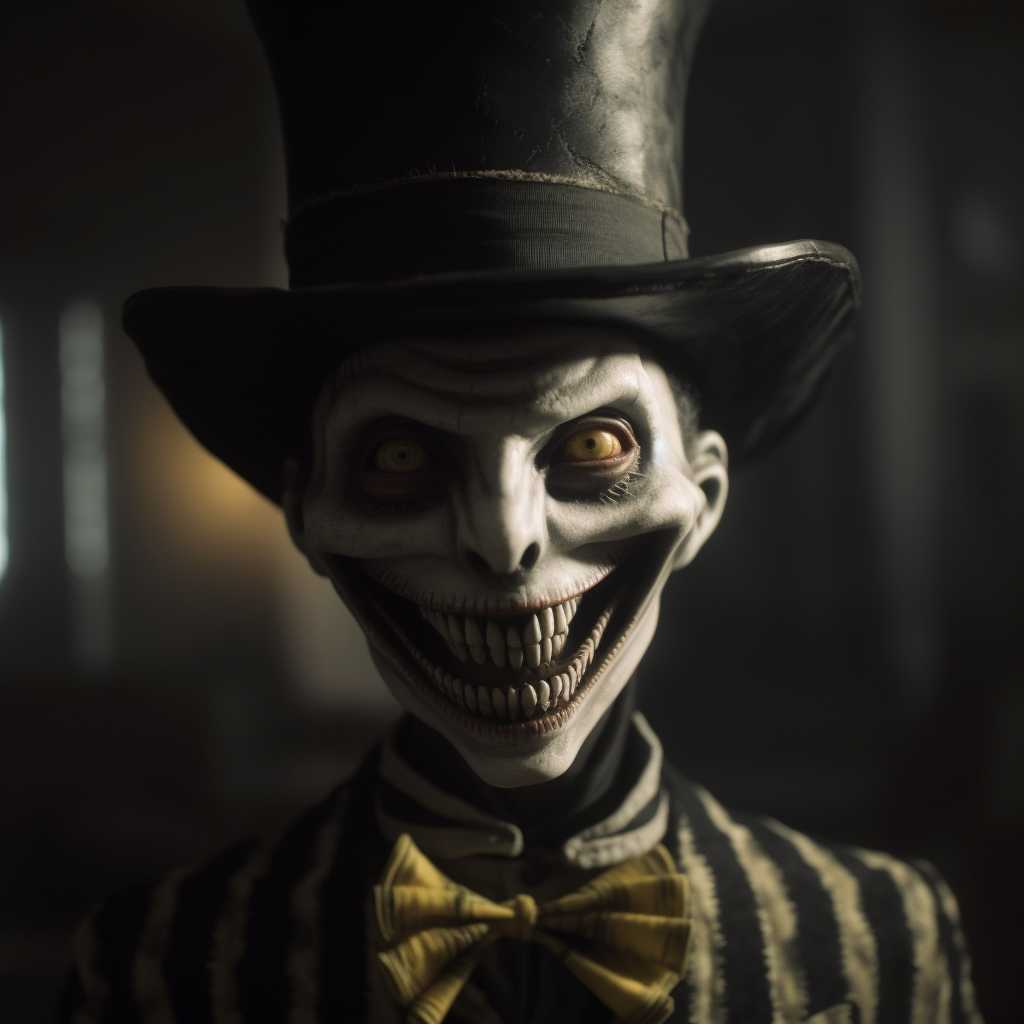 Chilling Encounter: Striped Phantom in HD