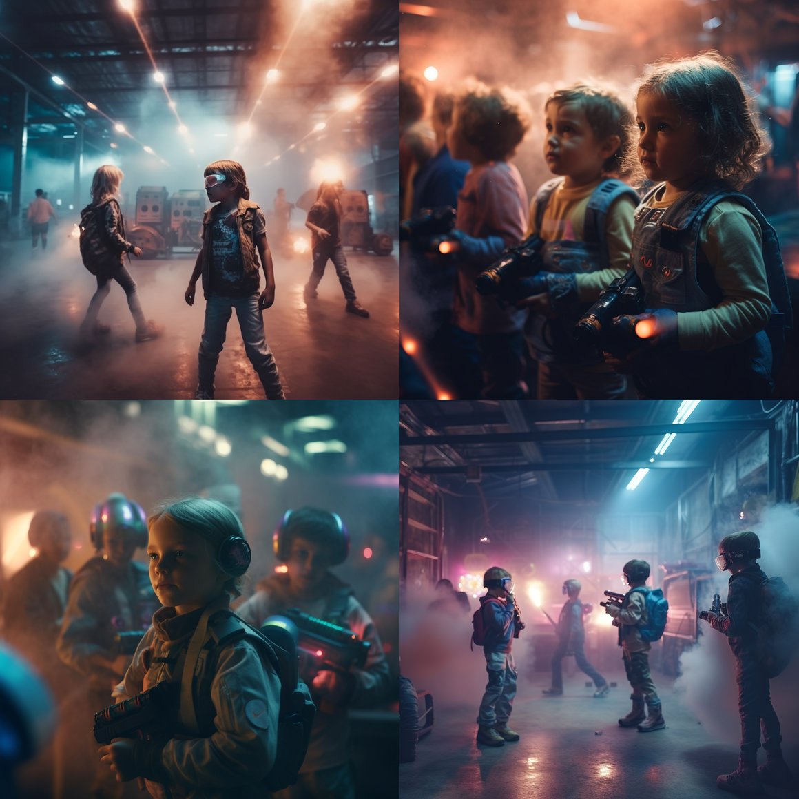 Neon Nights: Youthful Blaster Encounter Undercover