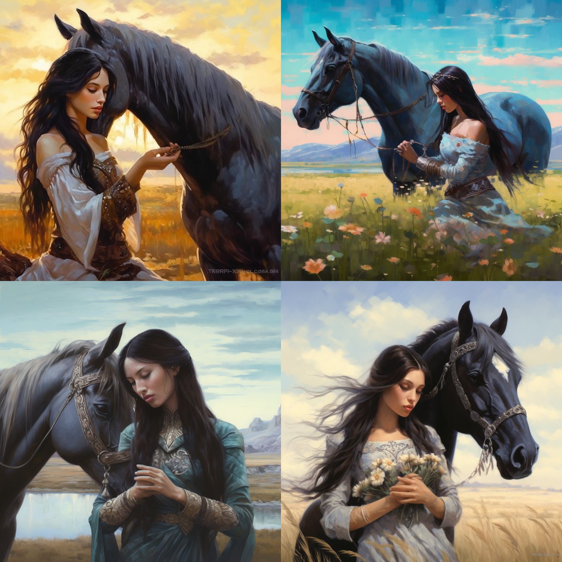 Healing Touch: A Hungarian Princess' Tale in Watercolor