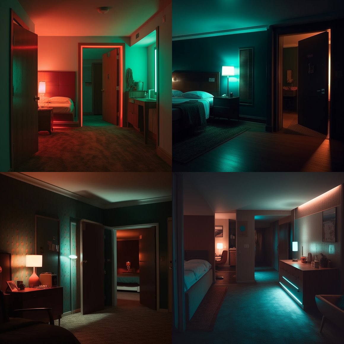 Neon Noir: A Mid-Journey Cinematic Passage