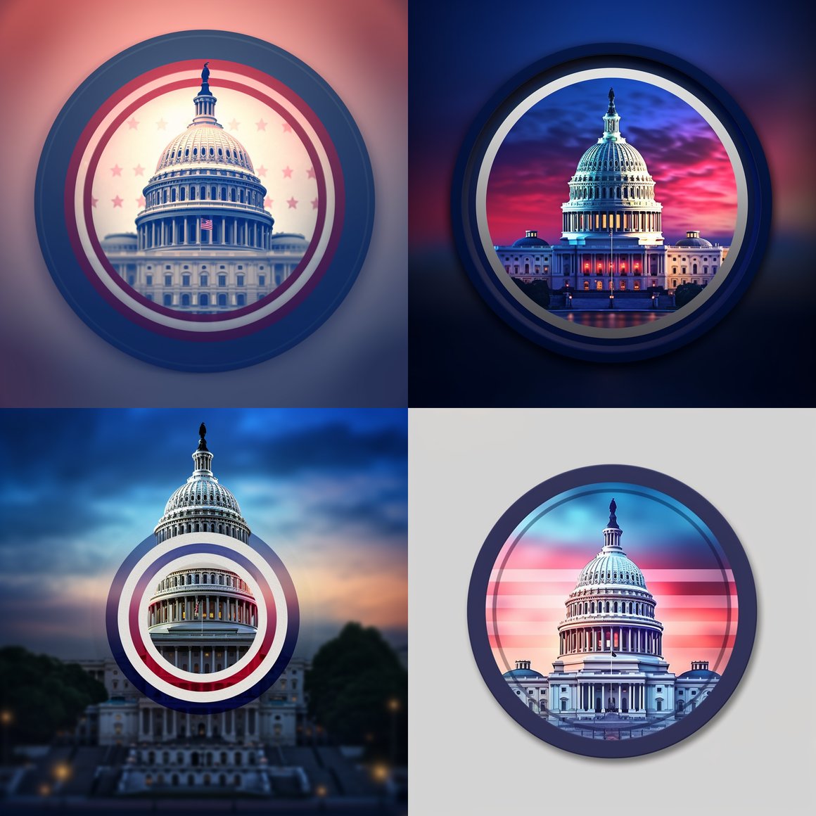 Cinematic American News & Media Company Logo Version 5.1