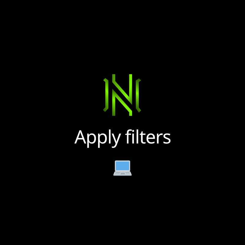 Apply filters