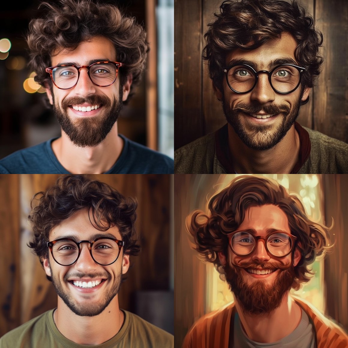 Retrato do Viajante Sorridente