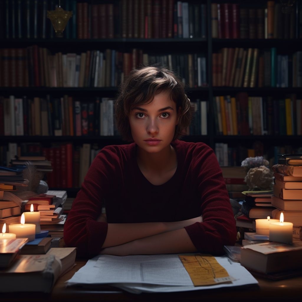 Midnight Desperation: A Student's Struggle