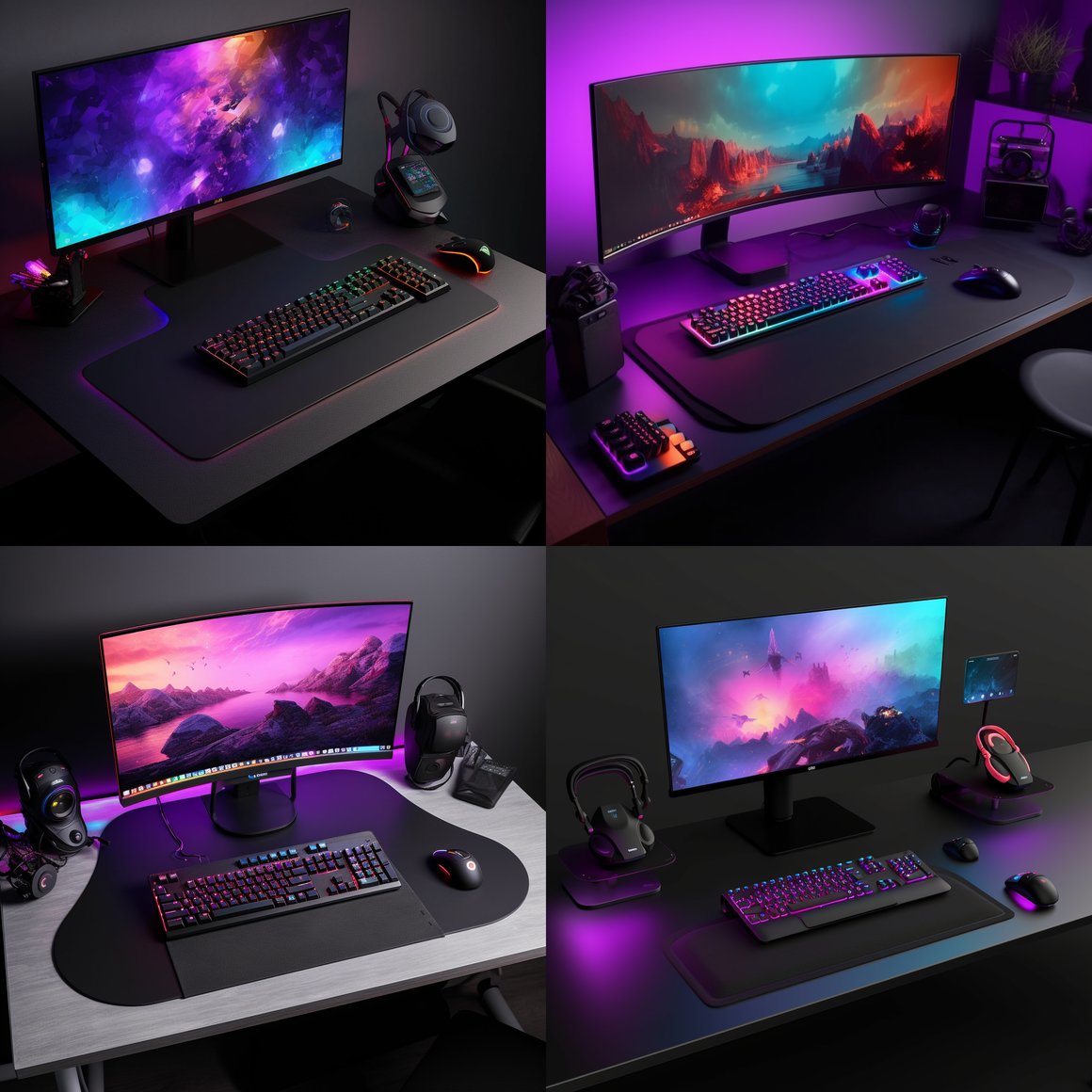 RGB-Edged Mousepad Focus