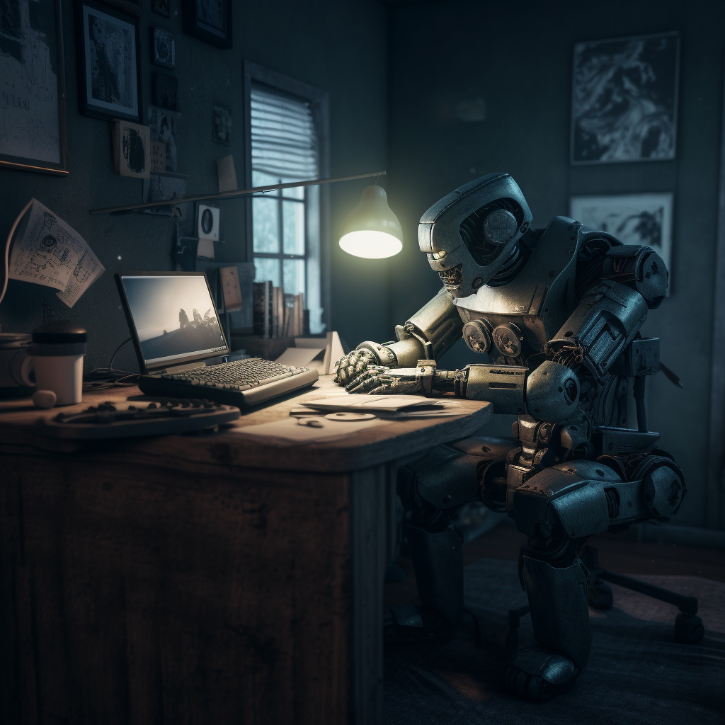 Retro Tech: The AI's 1980s Workspace Adventure