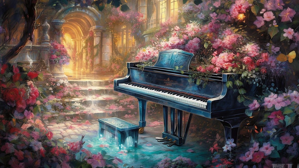 Harmonic Symphony in Nature's Garden