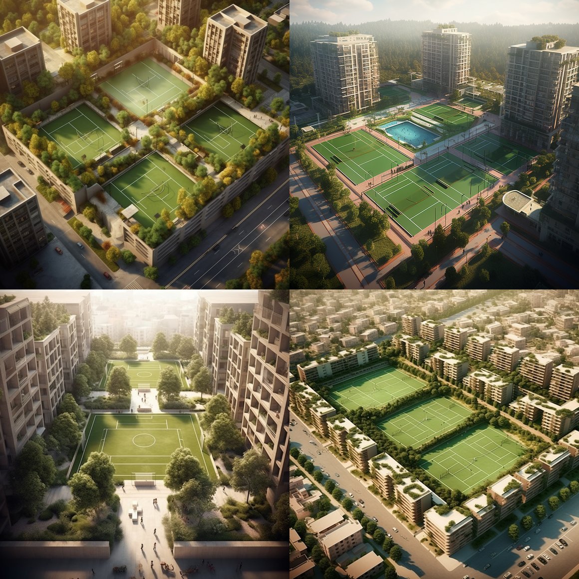 Revolutionary Sports Plaza: A Modern Architectural Journey