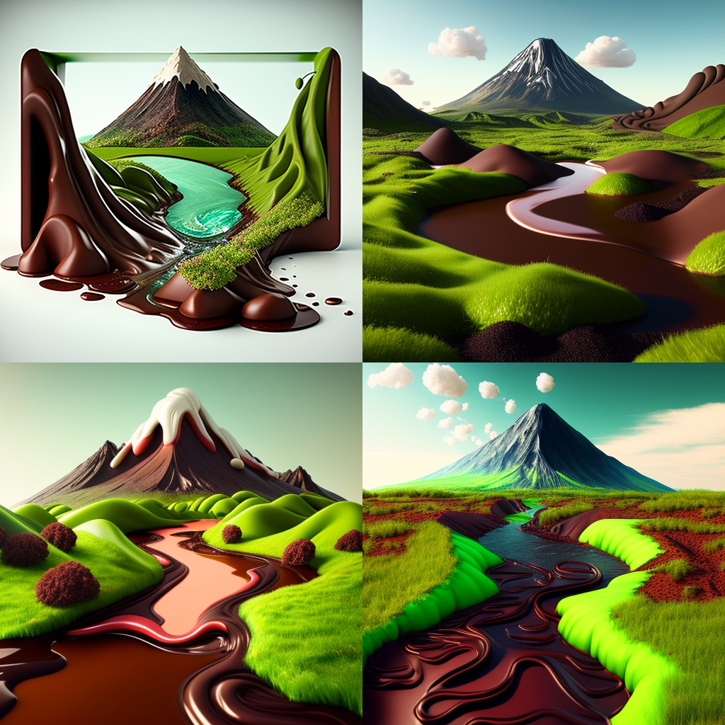 Choco River Adventure: A Pixar-Styled Journey