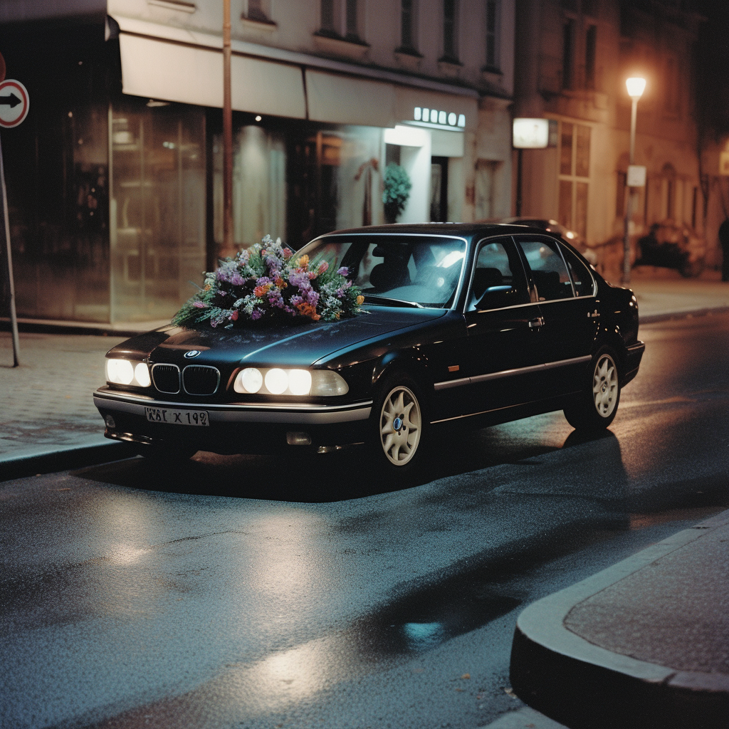 Midnight Blossom: A Unique Sight in Lyon