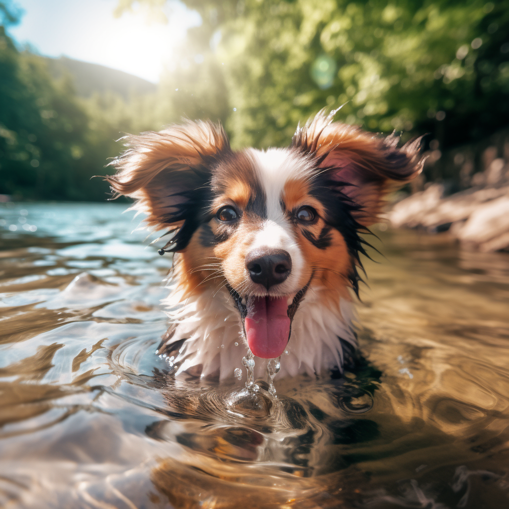 Summer Swim: Puppy's Riverside Adventure