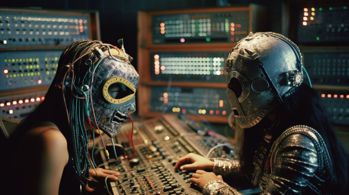 Retro Synth Luchadoras: Midway Through the Battle of Sounds