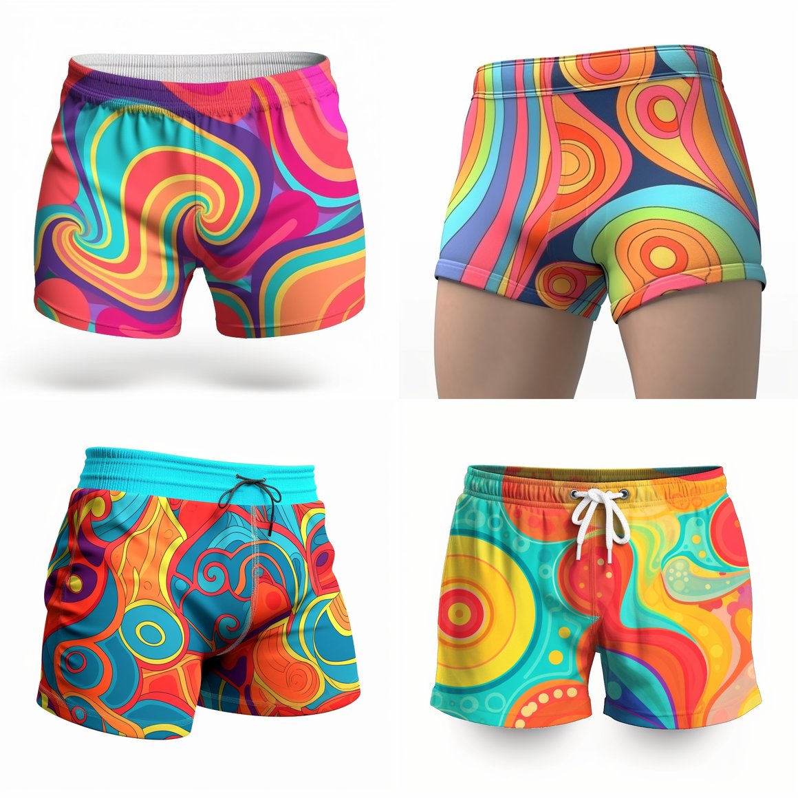 A Unique 2D Roundish Design