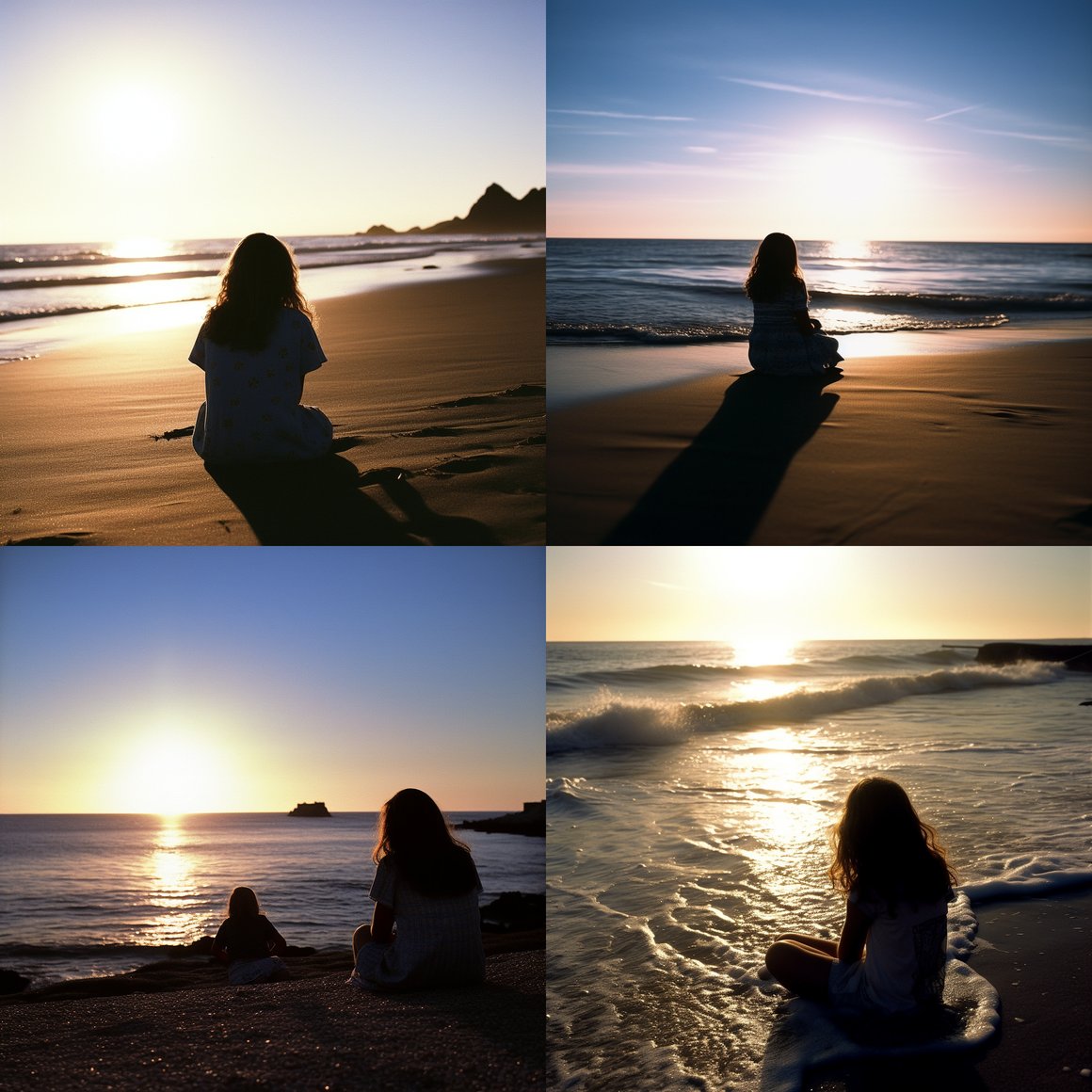 Sundrenched Serenity: A Mid-Journey Moment Captured
