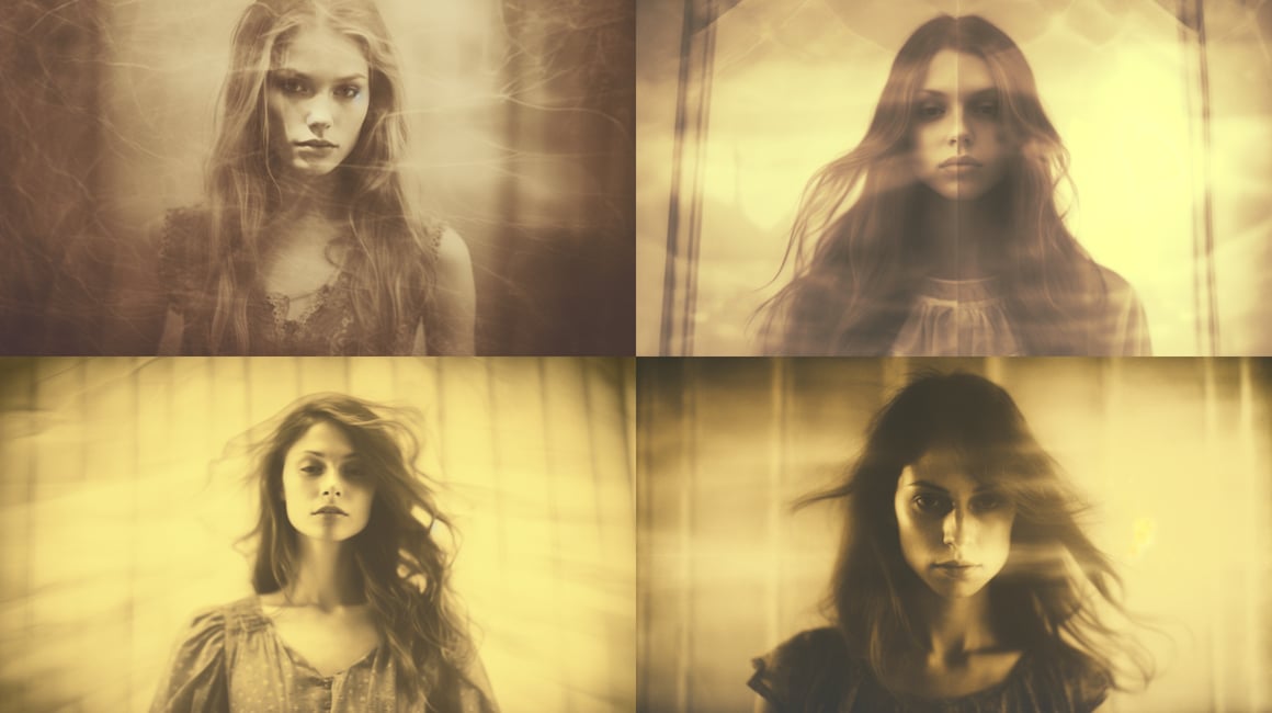 Haunted Elegance: A Mid-Journey Photographic Experience