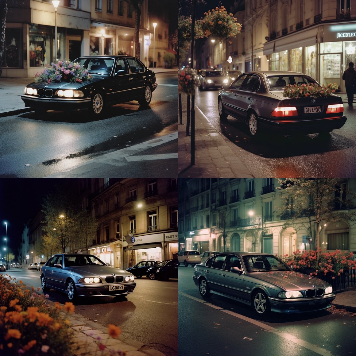 Midnight Blossom: A Unique Sight in Lyon