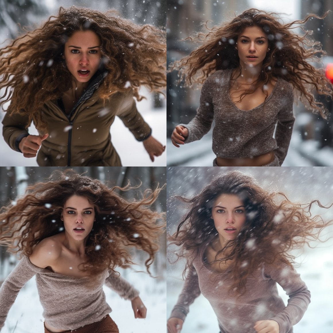 Mid-Winter Yoga Sprint Captured with Canon EOS R5