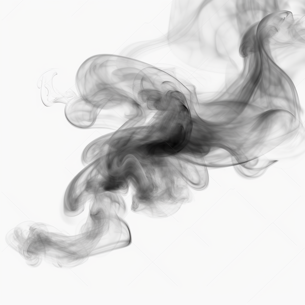 Mid-trip Realistic White Smoke Transparency
