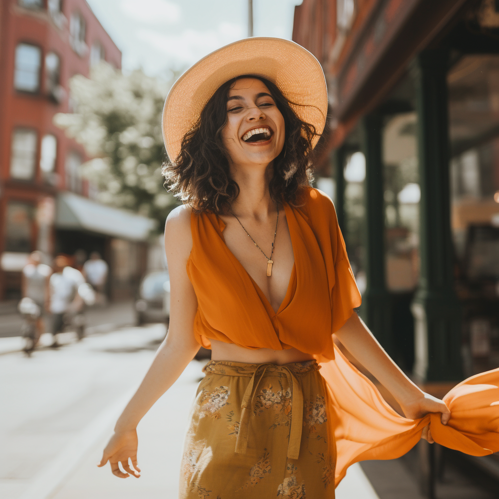 City Sunshine: Lily's Summer Adventure Snapshot