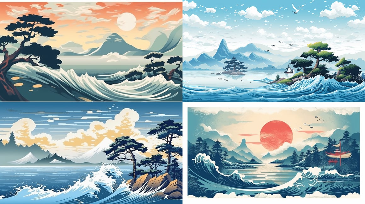 Summer Serenity: A Glimpse into Japanese Scenic Beauty