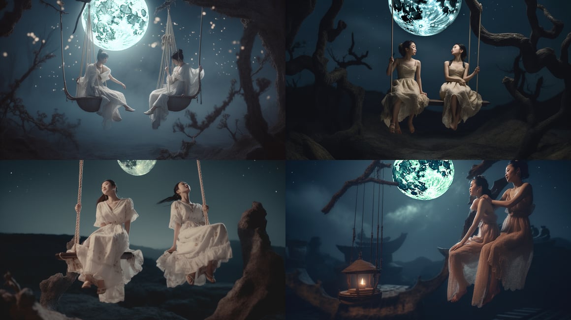 Detailed Capture of Chinese Fairies on the Moon