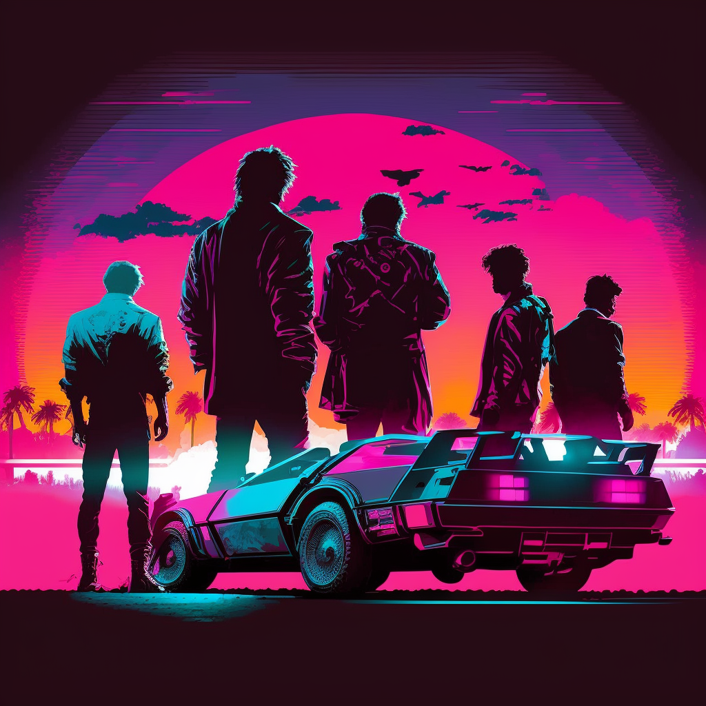 Retro Summer Chronicles: Vice Time Travelers