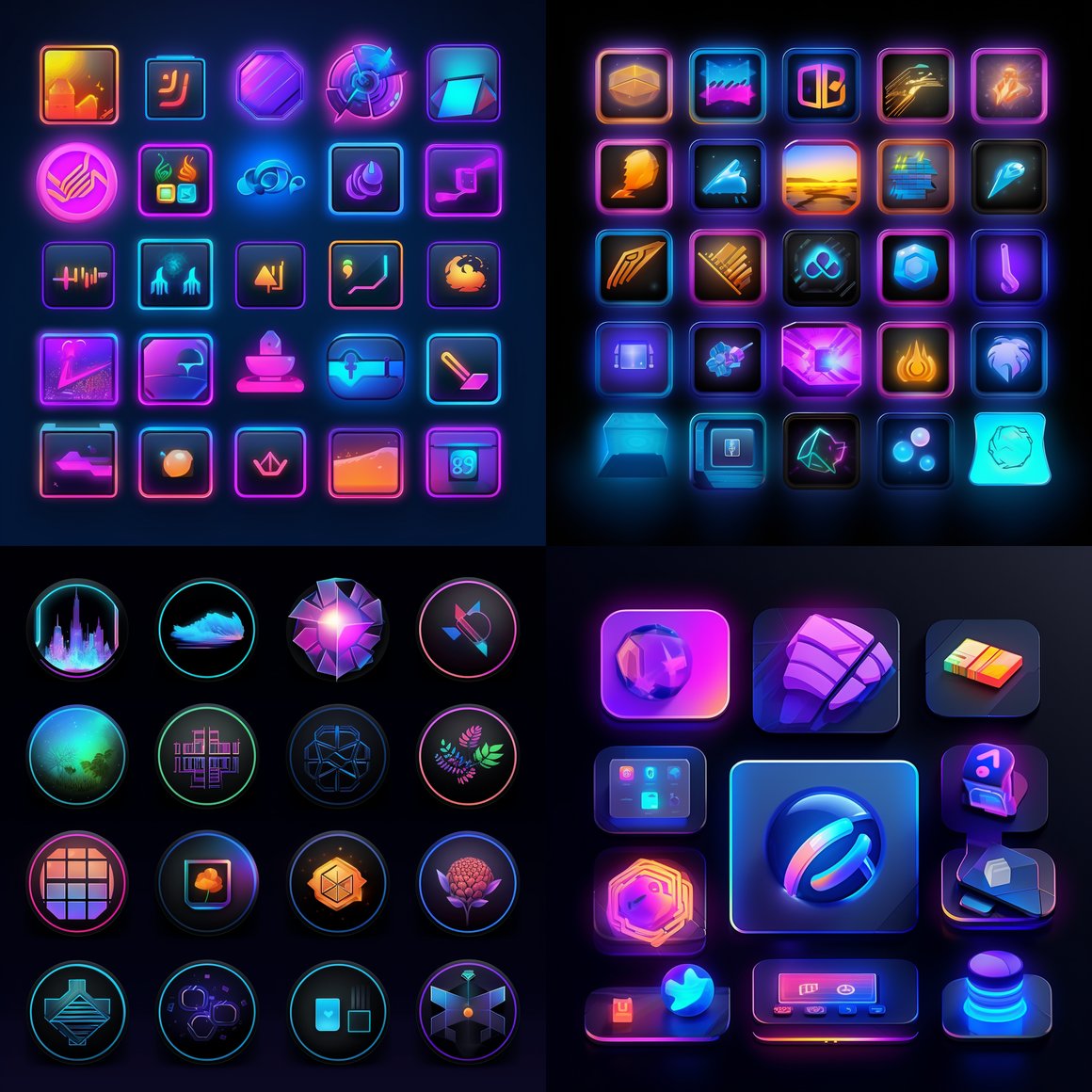 Stunning High-Resolution Windows 11 Icon Packs