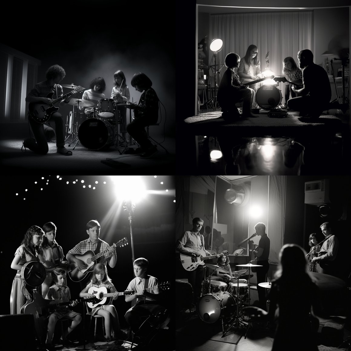 Harmonious Twilight: A Family Band's Road Diary