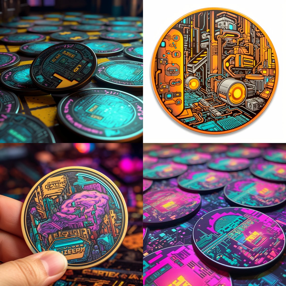 Retro Cyberspace: The Crypto Coin Squeeze