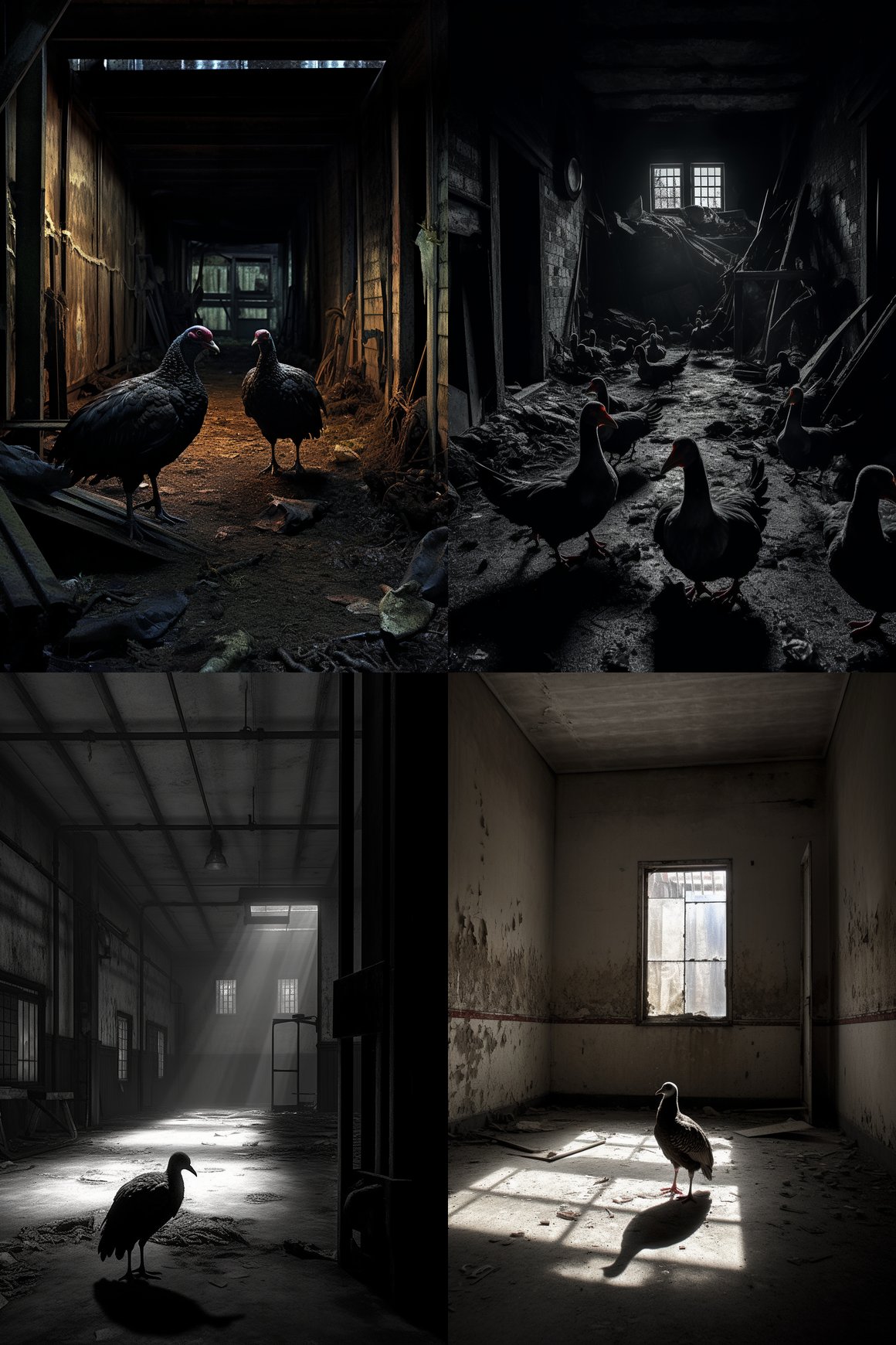 A Turkey's Nightmare - Mid Journey Snapshot