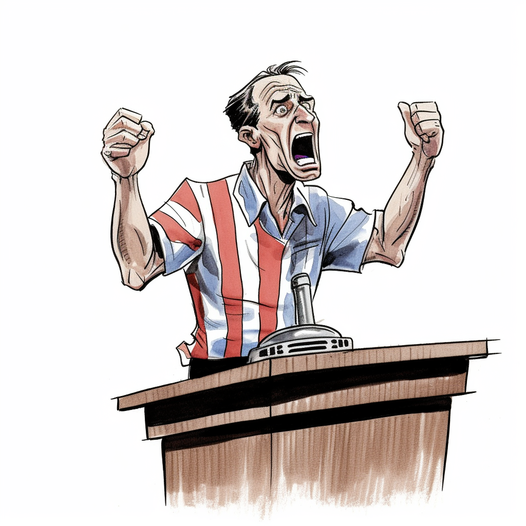 Mid-Trip Political Rant: A New Yorker Comic Strip